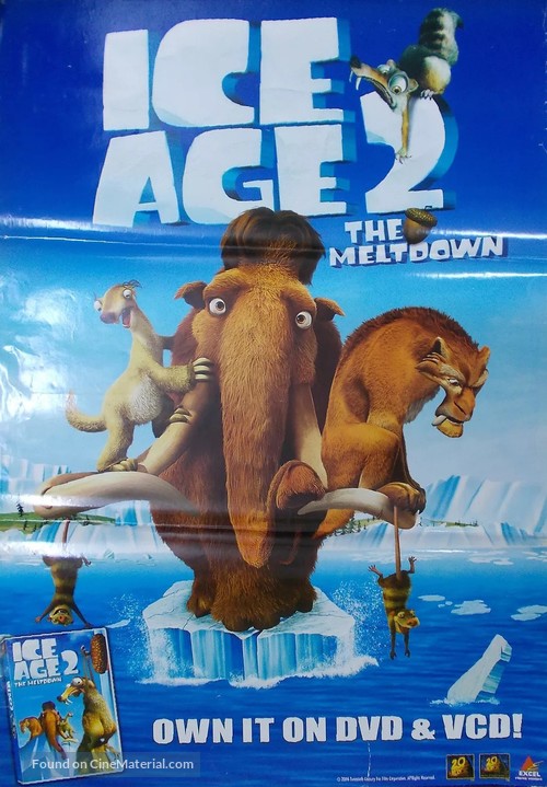 Ice Age: The Meltdown - Indian poster