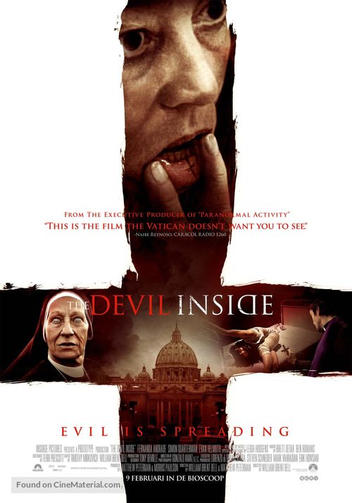 The Devil Inside - Dutch Movie Poster