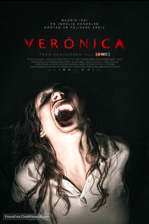 Ver&oacute;nica - Swedish Movie Poster