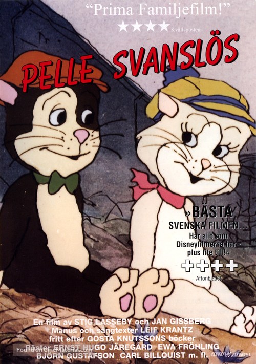 Pelle Svansl&ouml;s - Swedish DVD movie cover