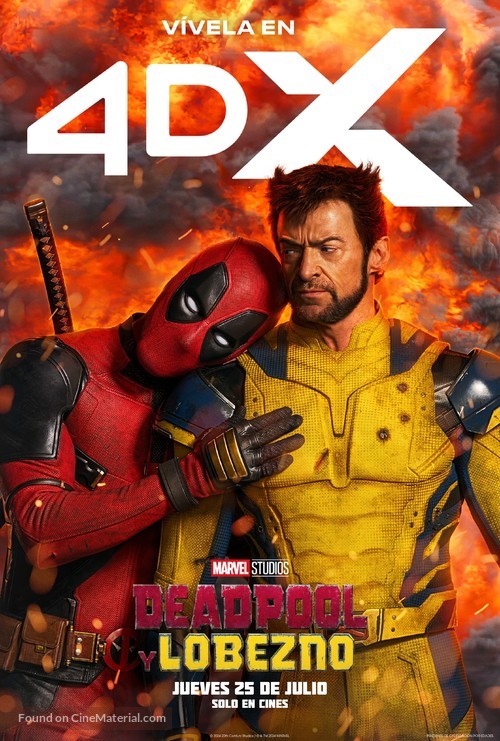 Deadpool &amp; Wolverine - Spanish Movie Poster