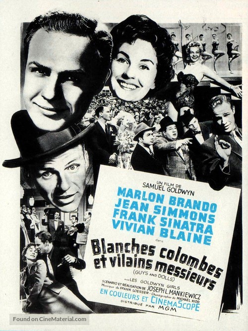 Guys and Dolls - French Movie Poster