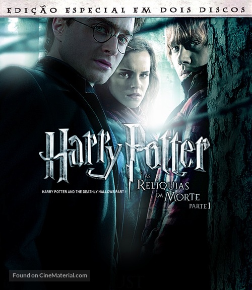 Harry Potter and the Deathly Hallows - Part 1 - Brazilian Blu-Ray movie cover