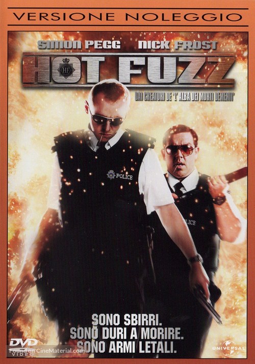 Hot Fuzz - Italian Movie Cover