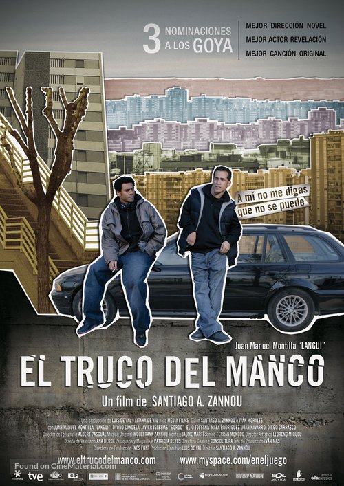 Truco del manco, El - Spanish Movie Poster