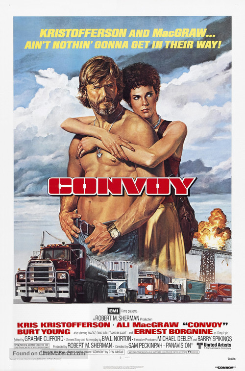 Convoy - Theatrical movie poster
