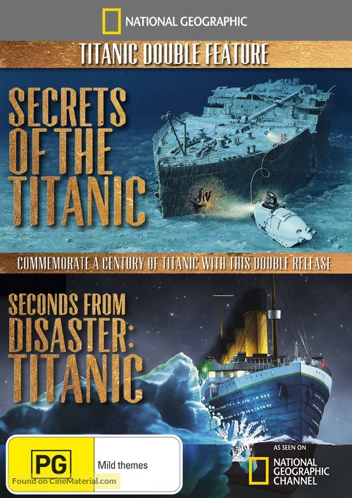 National Geographic Video: Secrets of the Titanic - Australian DVD movie cover