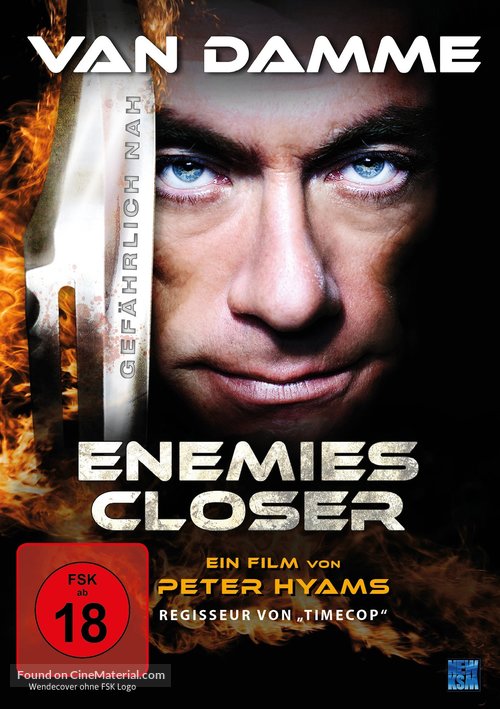 Enemies Closer - German DVD movie cover