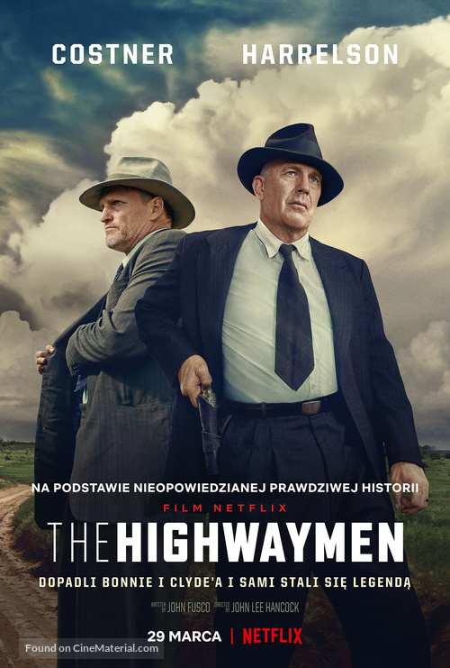 The Highwaymen - Polish Movie Poster