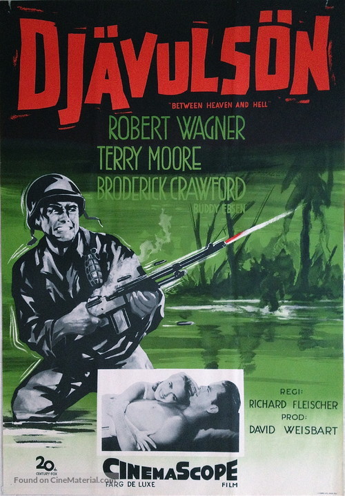 Between Heaven and Hell - Swedish Movie Poster