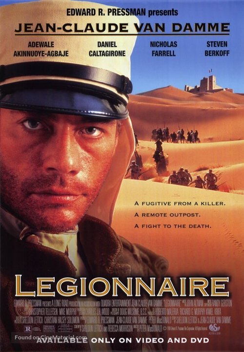 Legionnaire - Video release movie poster