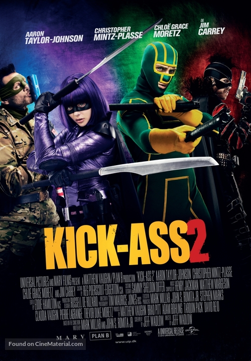Kick-Ass 2 - Danish Movie Poster