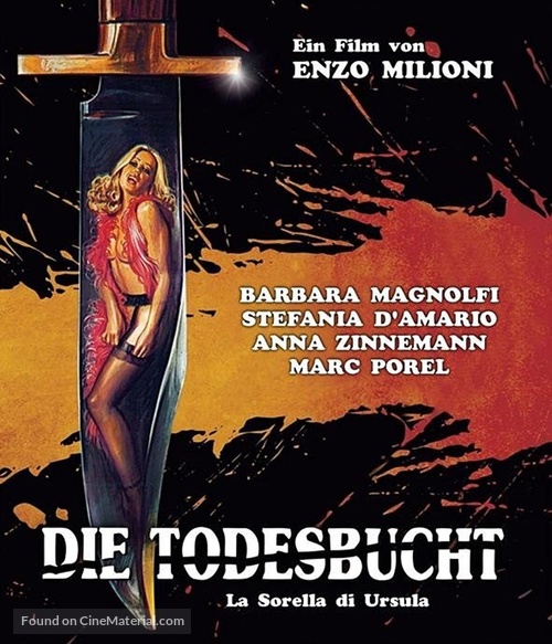 Sorella di Ursula, La - German Blu-Ray movie cover