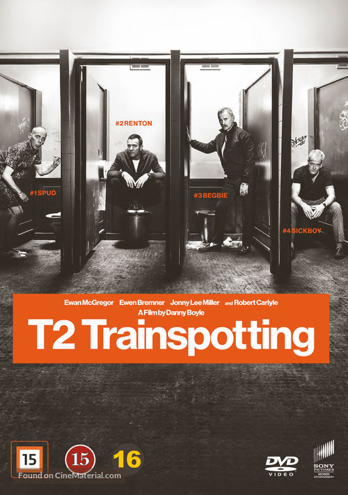 T2: Trainspotting - Danish Movie Cover