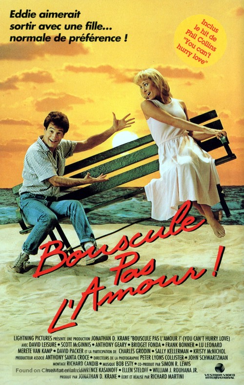 You Can&#039;t Hurry Love - French VHS movie cover