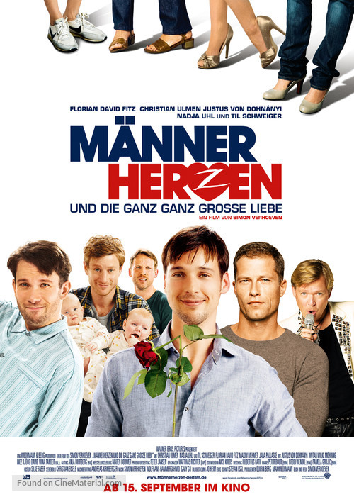 M&auml;nnerherzen... und die ganz ganz gro&szlig;e Liebe - German Movie Poster