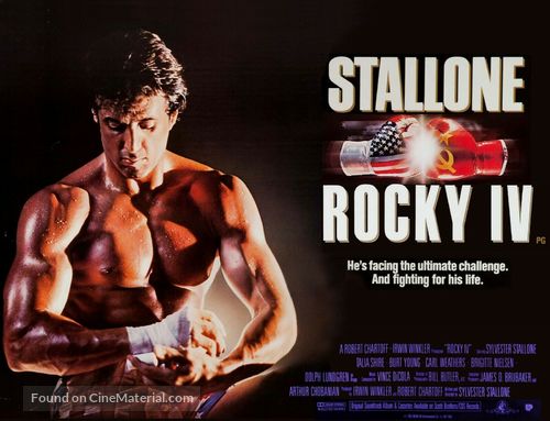 Rocky IV - British Movie Poster