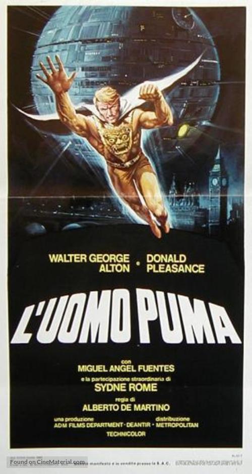 Uomo puma, L&#039; - Italian Movie Poster