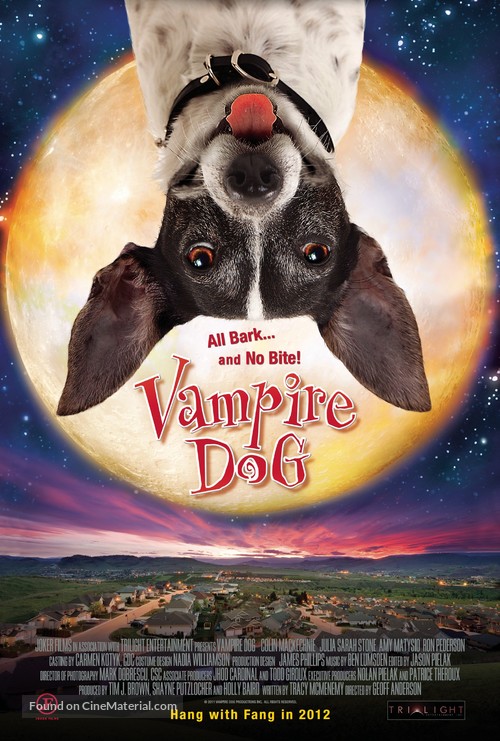 Vampire Dog - Canadian Movie Poster