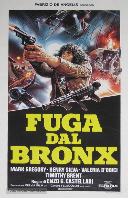 Fuga dal Bronx - Italian Movie Poster