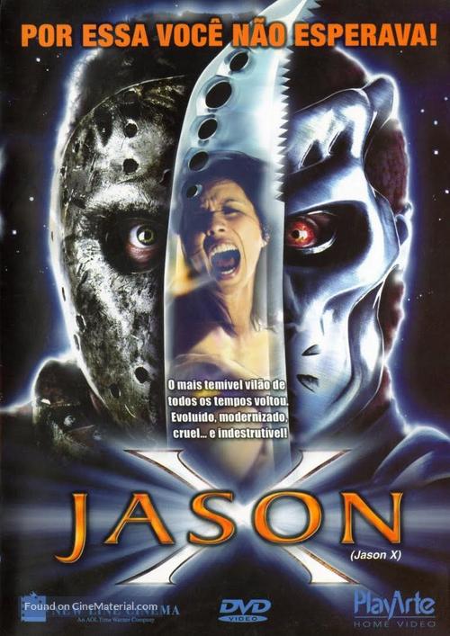 Jason X - Brazilian Movie Cover