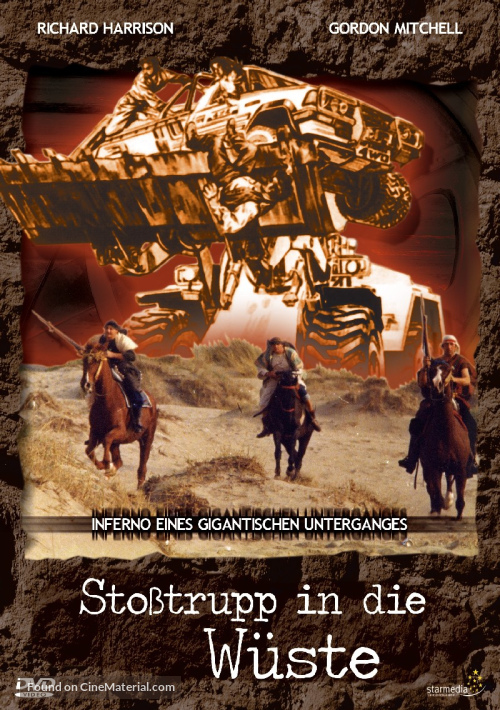 Strategia per una missione di morte - German DVD movie cover