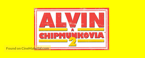 Alvin and the Chipmunks: The Squeakquel - Slovak Logo