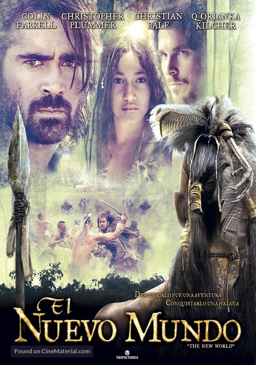 The New World - Spanish DVD movie cover