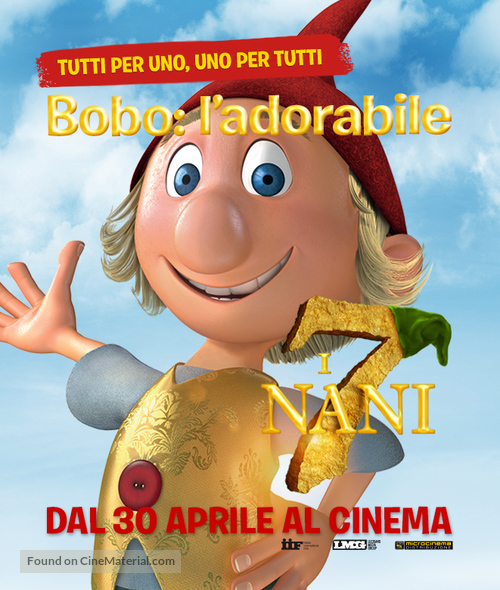Der 7bte Zwerg - Italian Movie Poster