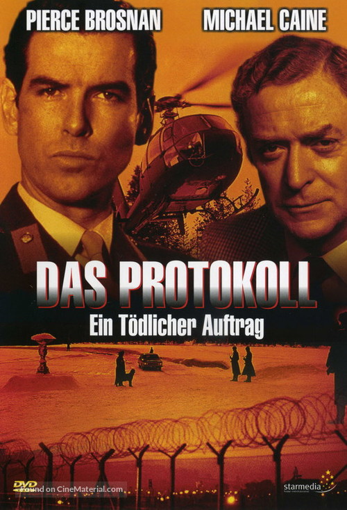 The Fourth Protocol - German DVD movie cover
