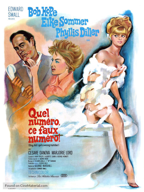 Boy, Did I Get a Wrong Number! - French Movie Poster