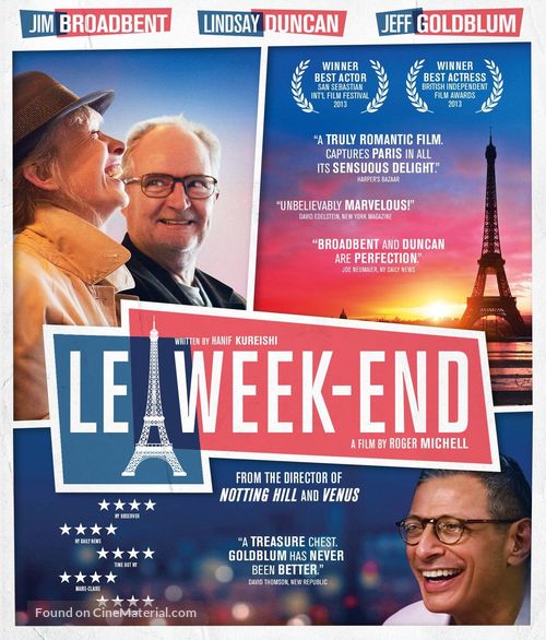 Le Week-End - Blu-Ray movie cover