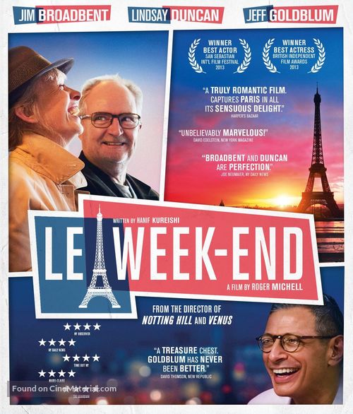 Le Week-End - Blu-Ray movie cover