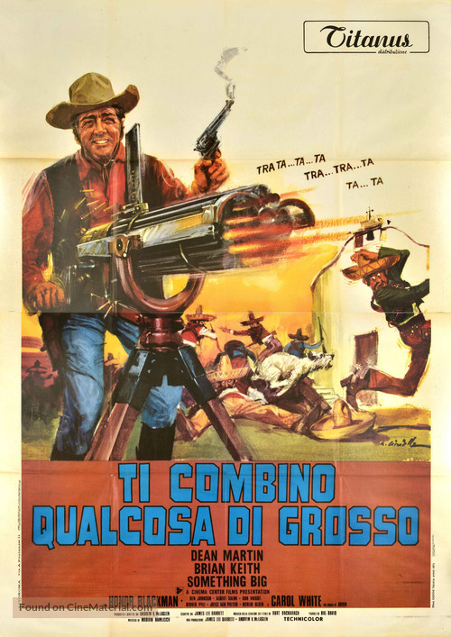 Something Big - Italian Movie Poster