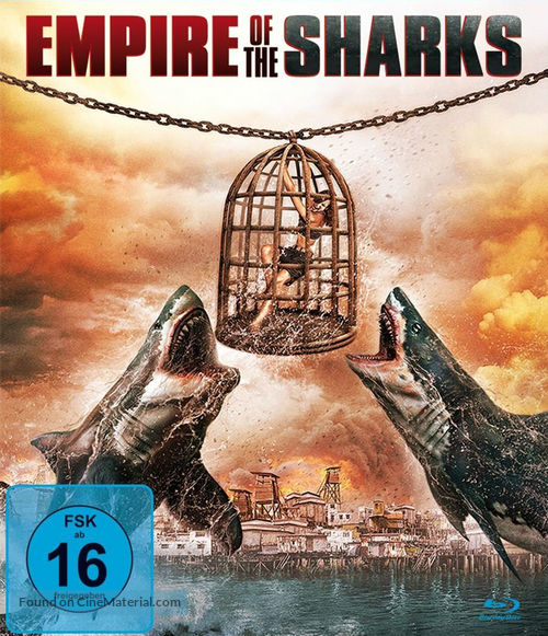 Empire of the Sharks - German Blu-Ray movie cover