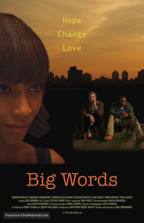 Big Words - Movie Poster