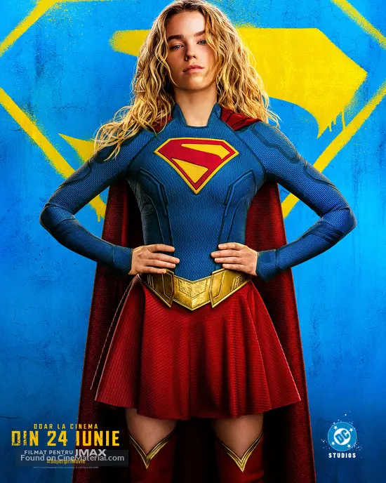 Supergirl - Romanian Movie Poster