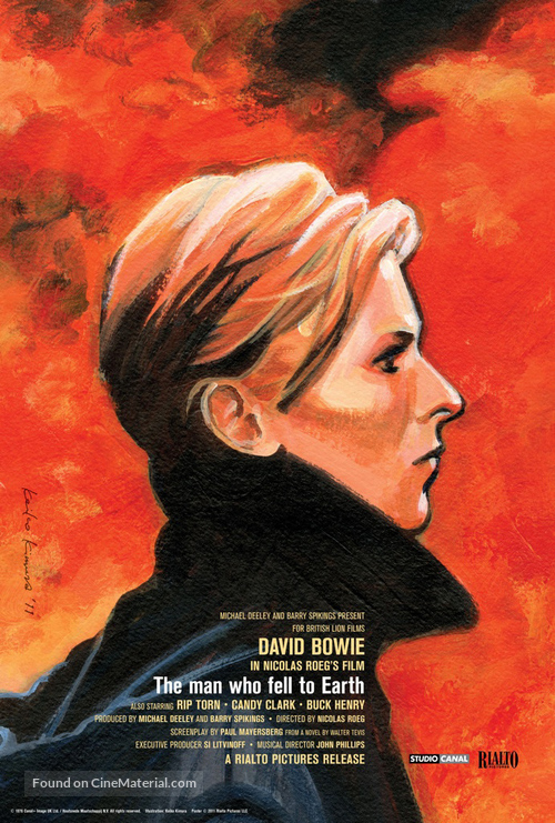 The Man Who Fell to Earth - Movie Poster