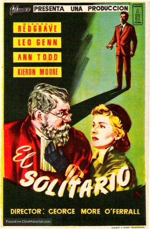 The Green Scarf - Spanish Movie Poster