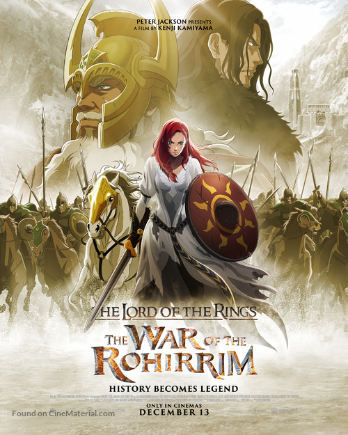 The Lord of the Rings: The War of the Rohirrim - British Movie Poster