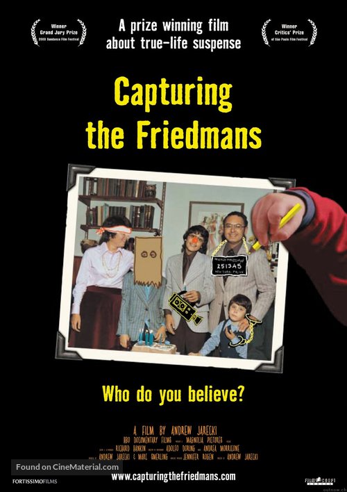 Capturing the Friedmans - Movie Poster
