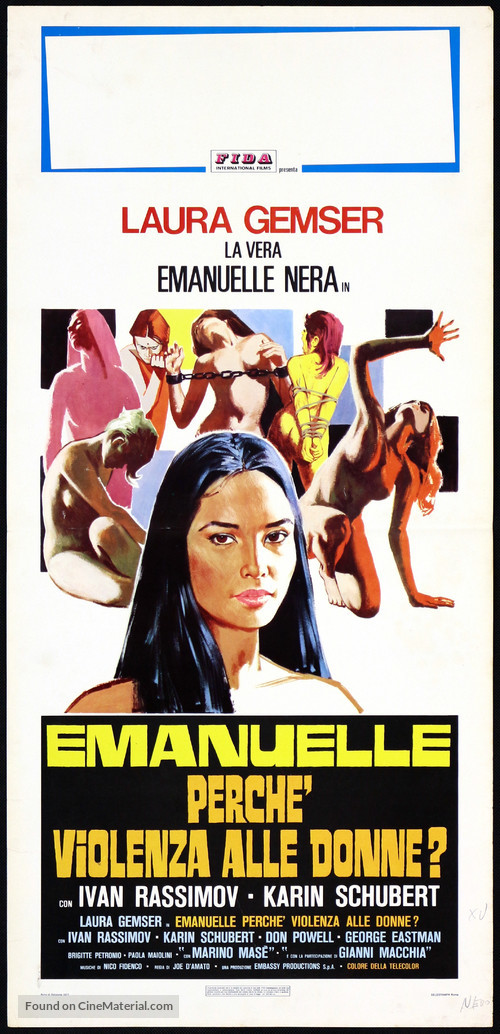 Emanuelle - perch&eacute; violenza alle donne? - Italian Movie Poster