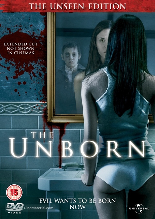 The Unborn - British DVD movie cover