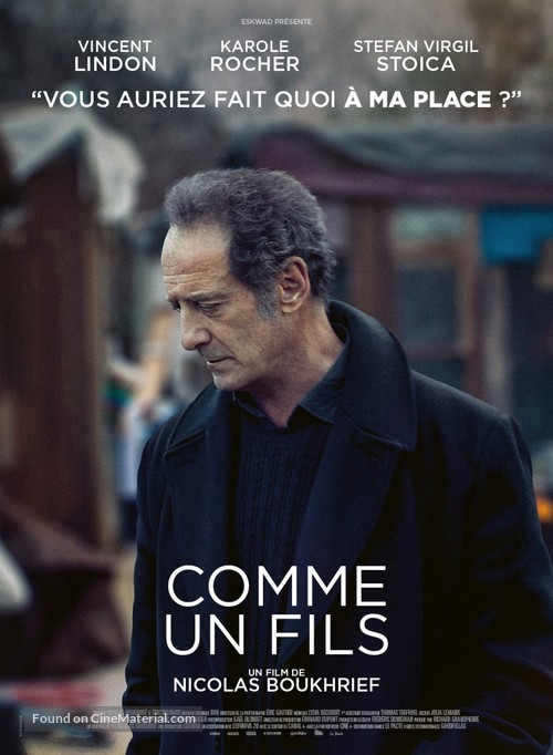 Comme un fils - French Movie Poster