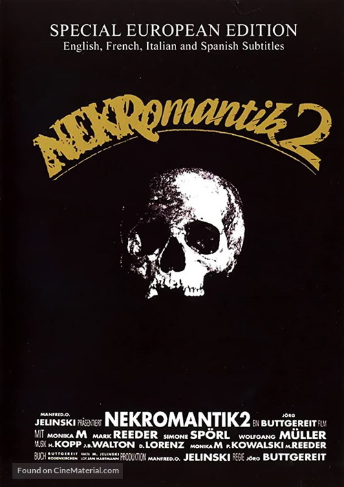 Nekromantik 2 - German Movie Poster