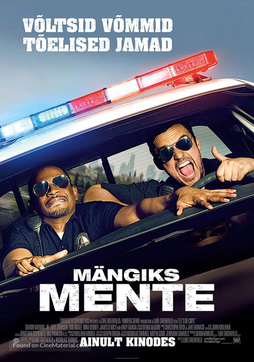 Let&#039;s Be Cops - Estonian Movie Poster