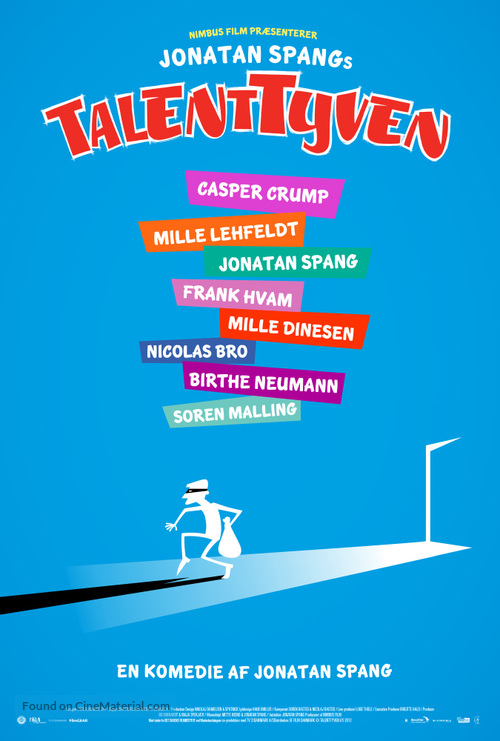 Talenttyven - Danish Movie Poster
