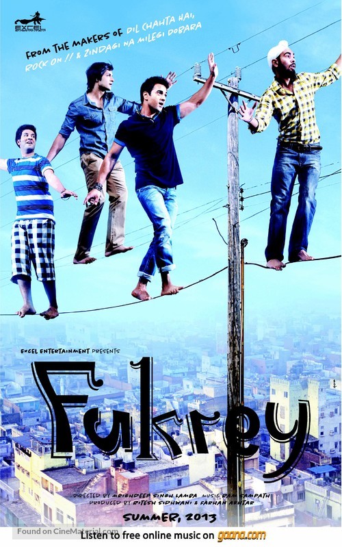 Fukrey - Indian Movie Poster