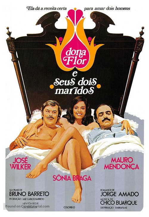 Dona Flor e Seus Dois Maridos - Brazilian Movie Poster