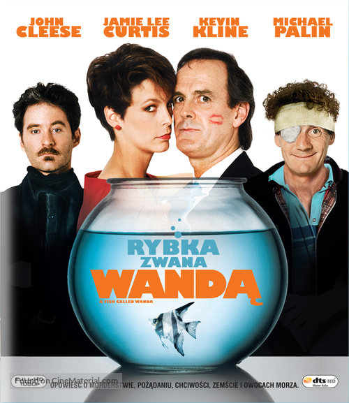 A Fish Called Wanda - Polish Blu-Ray movie cover